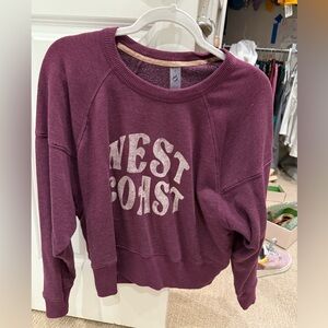 Lou and grey graphic sweatshirt. EUC